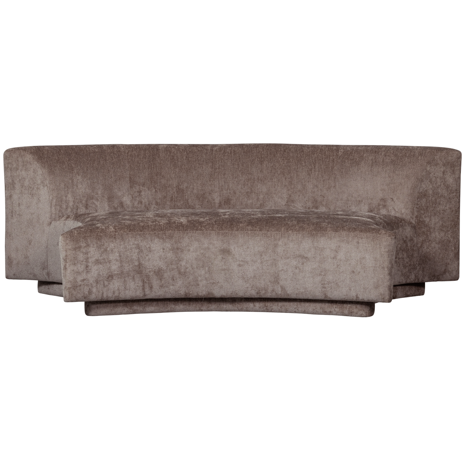 WOOOD canapea 2 locuri POPULAR | 100% Pes | Taupe | 72x215x97 cm