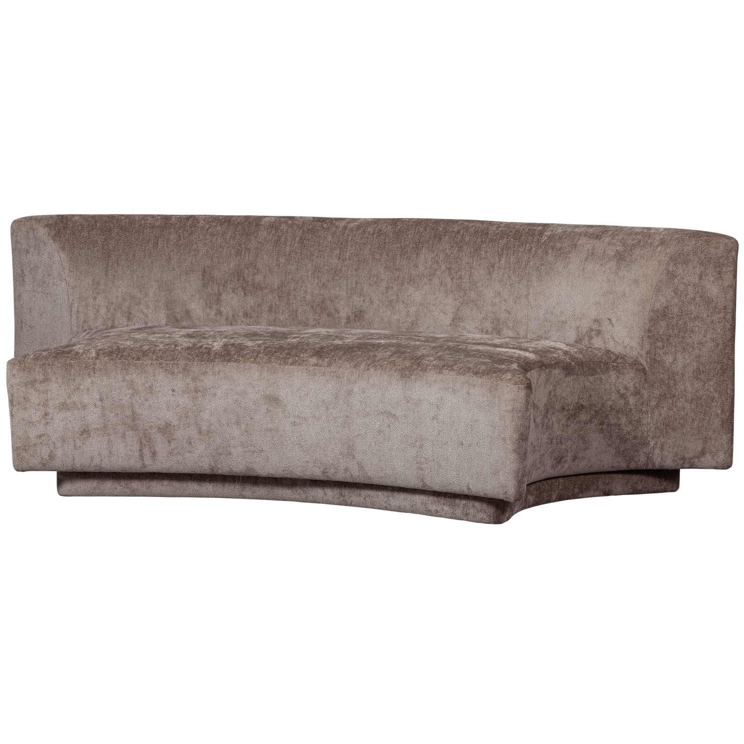 WOOOD canapea 2 locuri POPULAR | 100% Pes | Taupe | 72x215x97 cm