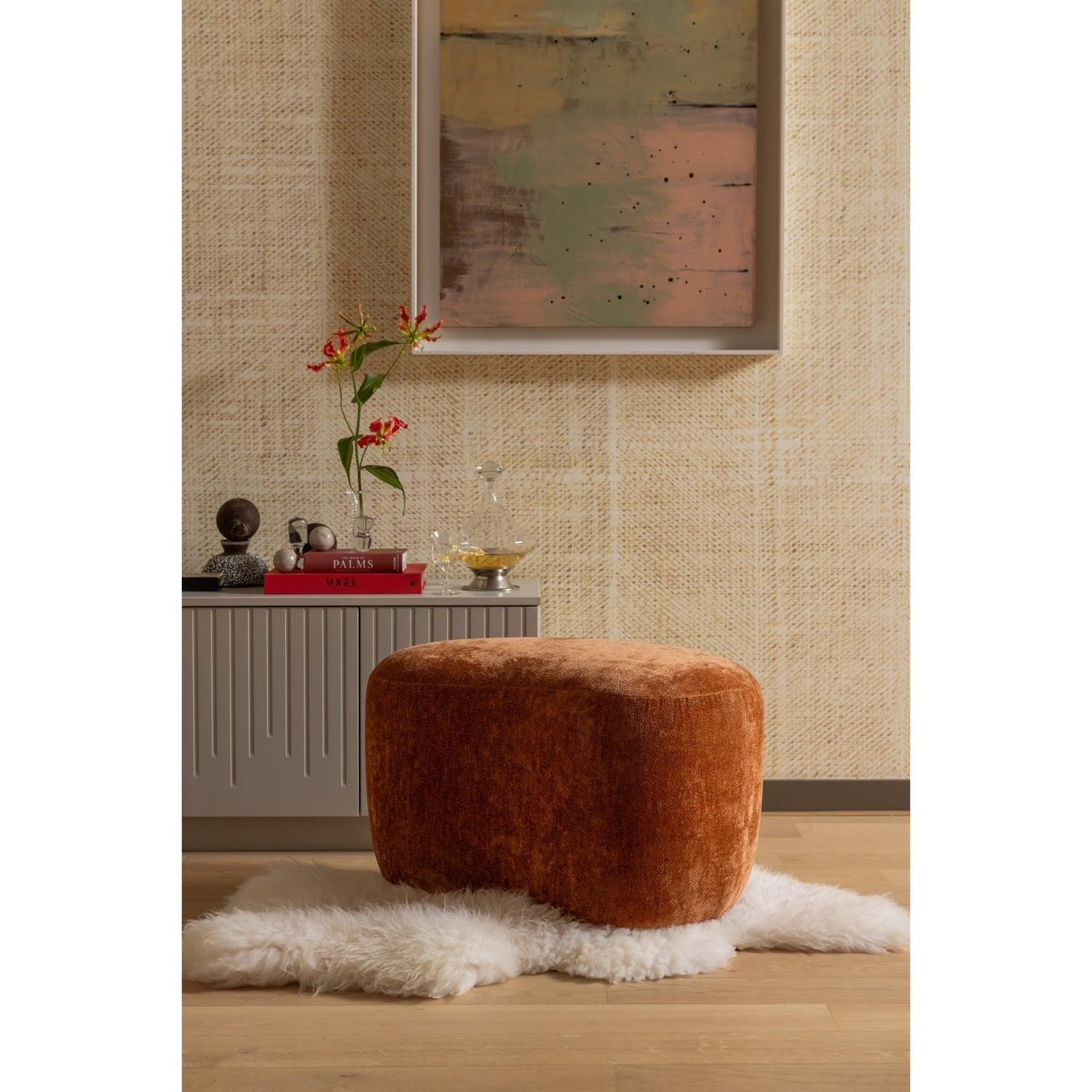 POPULAR ORGANIC POUF CINNAMON