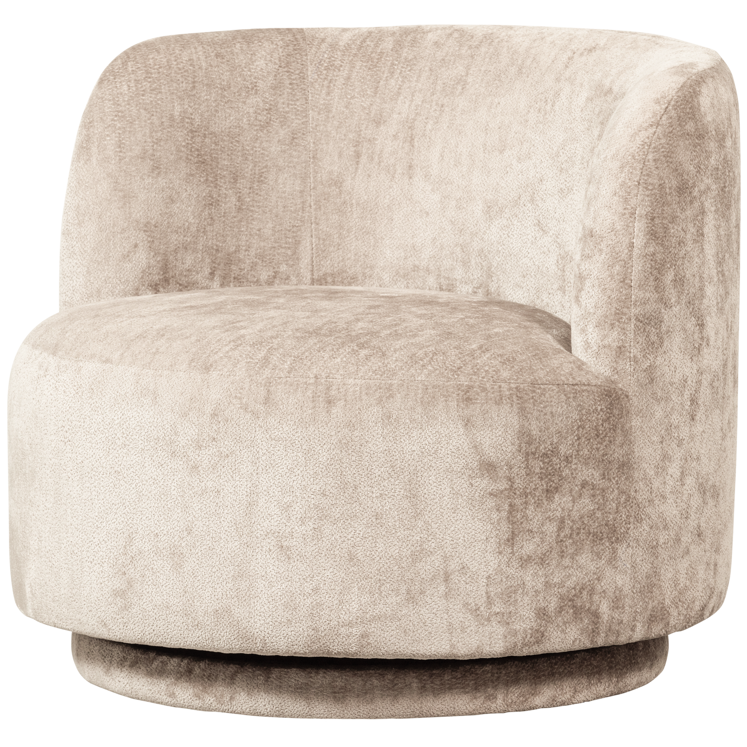 WOOOD fotoliu POPULAR ROTATION ARMCHAIR | 100% Pes | Natural | 72x81x80 cm