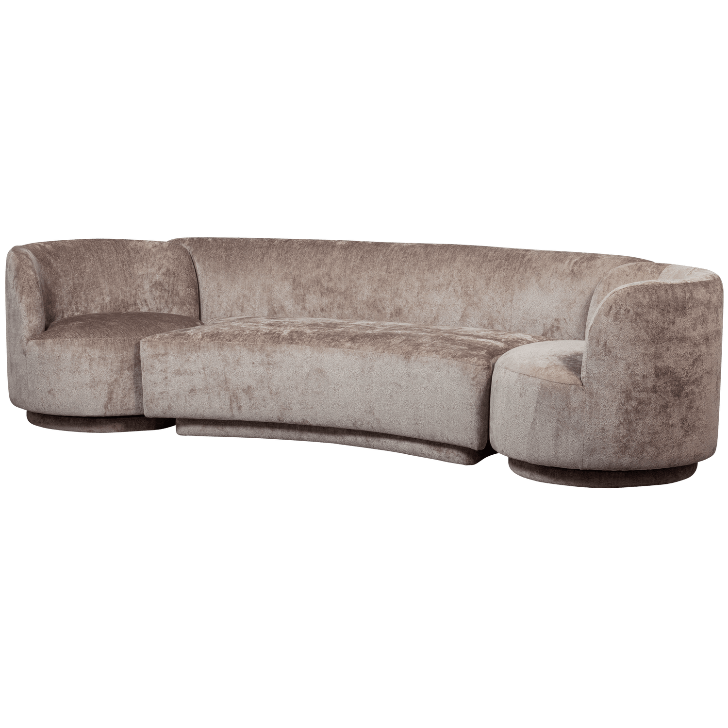 COMBI-POPULAR: SOFA + ARMCHAIRS TAUPE