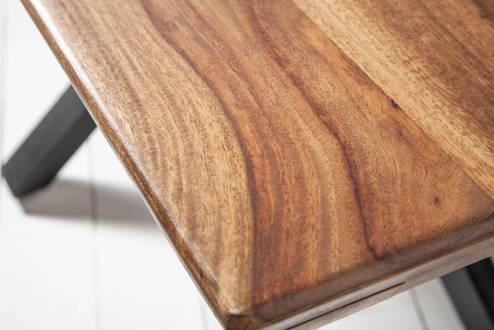 Invicta Masă dining GALAXIE SPACE - 200cm | Sheesham | 200x78x100 cm