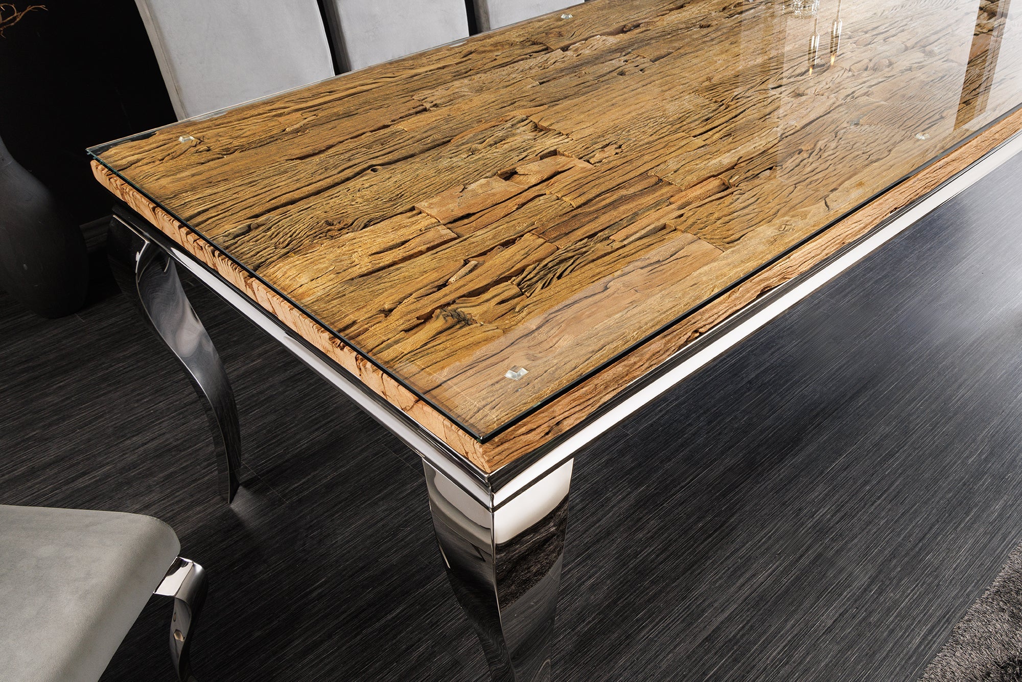 Invicta Masă dining MODERN BAROCK BARRACUDA - 200cm