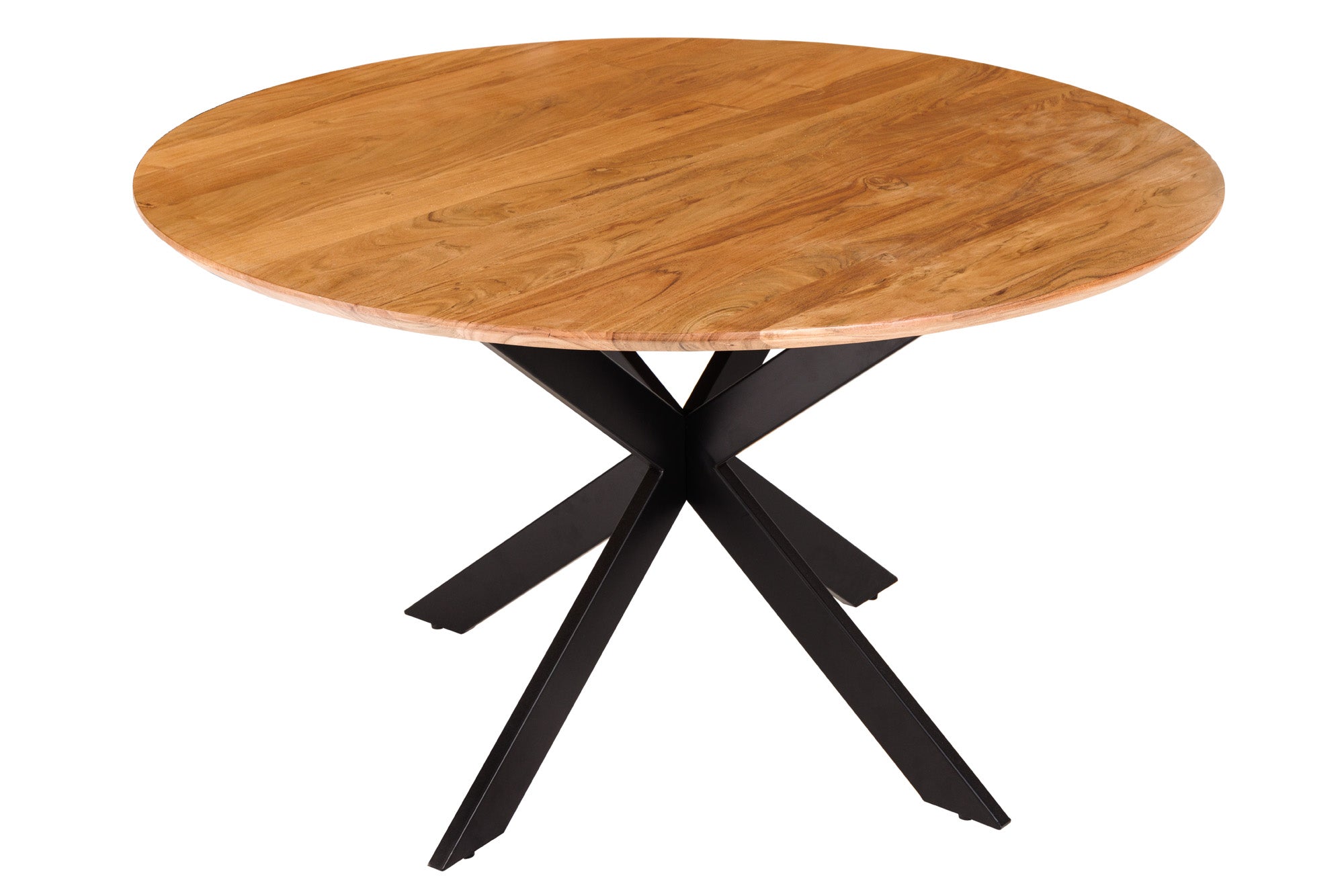 Invicta Masă dining GALAXIE - 130cm | Acacia | 130x77x130 cm
