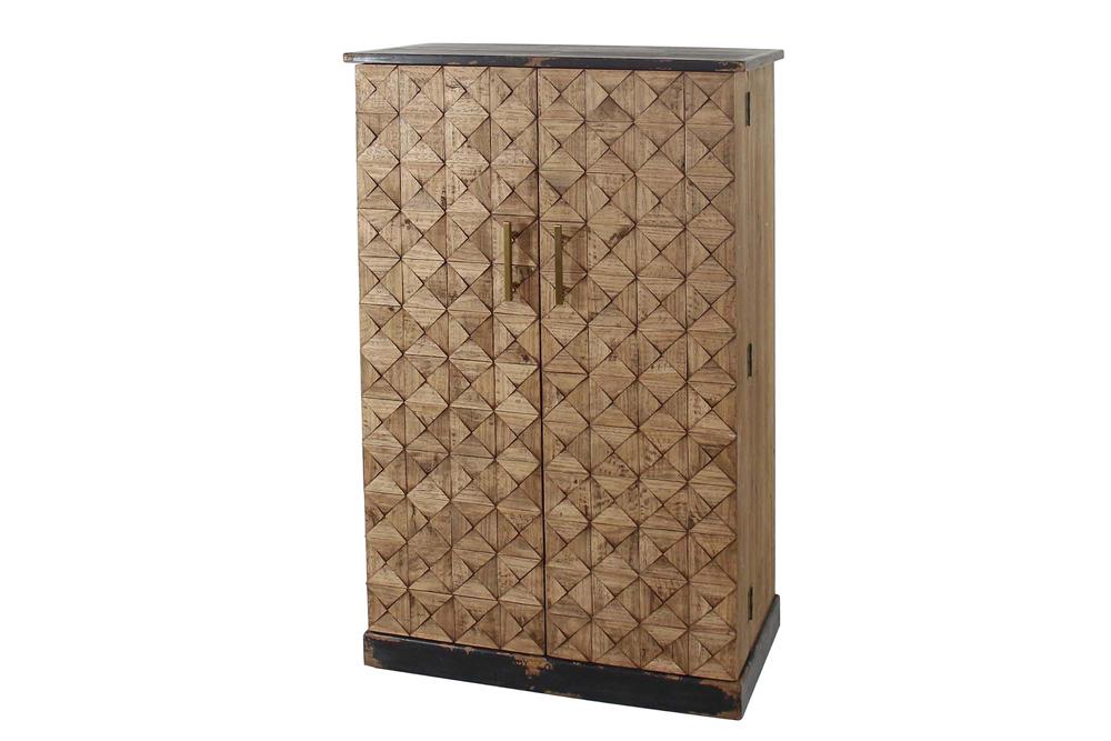 Invicta Dulap BODEGA - 120cm | Pin, Natural | 79x123x44 cm