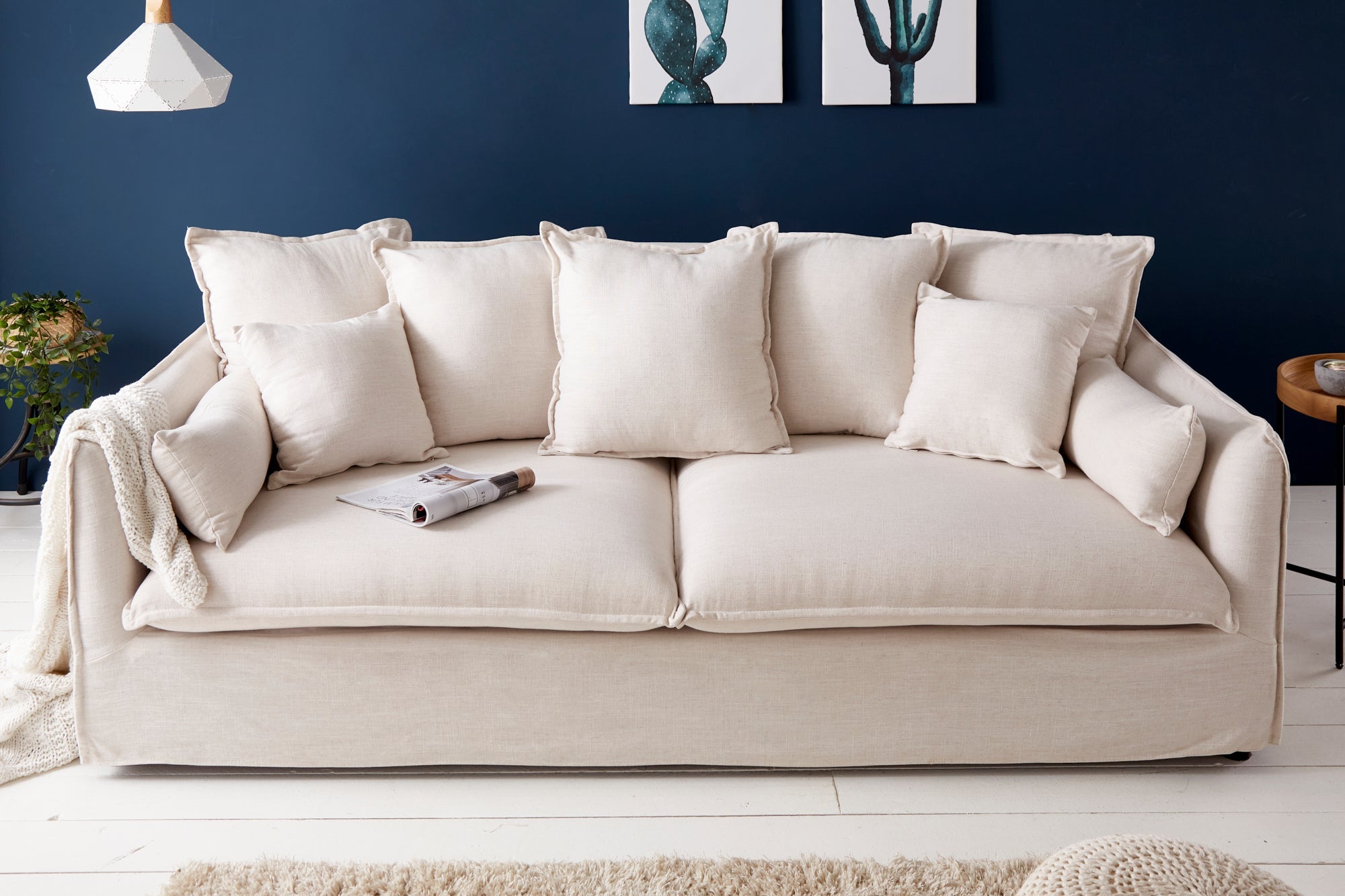 Invicta Canapea HEAVEN - 200cm, 3 Locuri | In | 202x88x105 cm