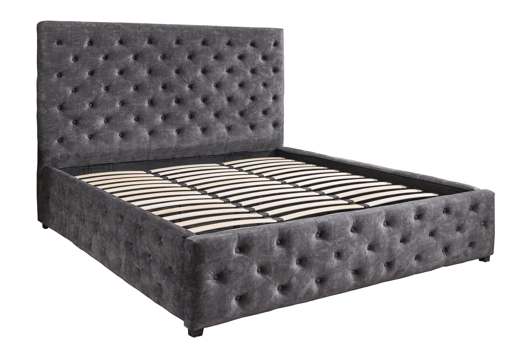 Invicta Pat PARIS - 200cm | Catifea, Gri | 180x145x220 cm