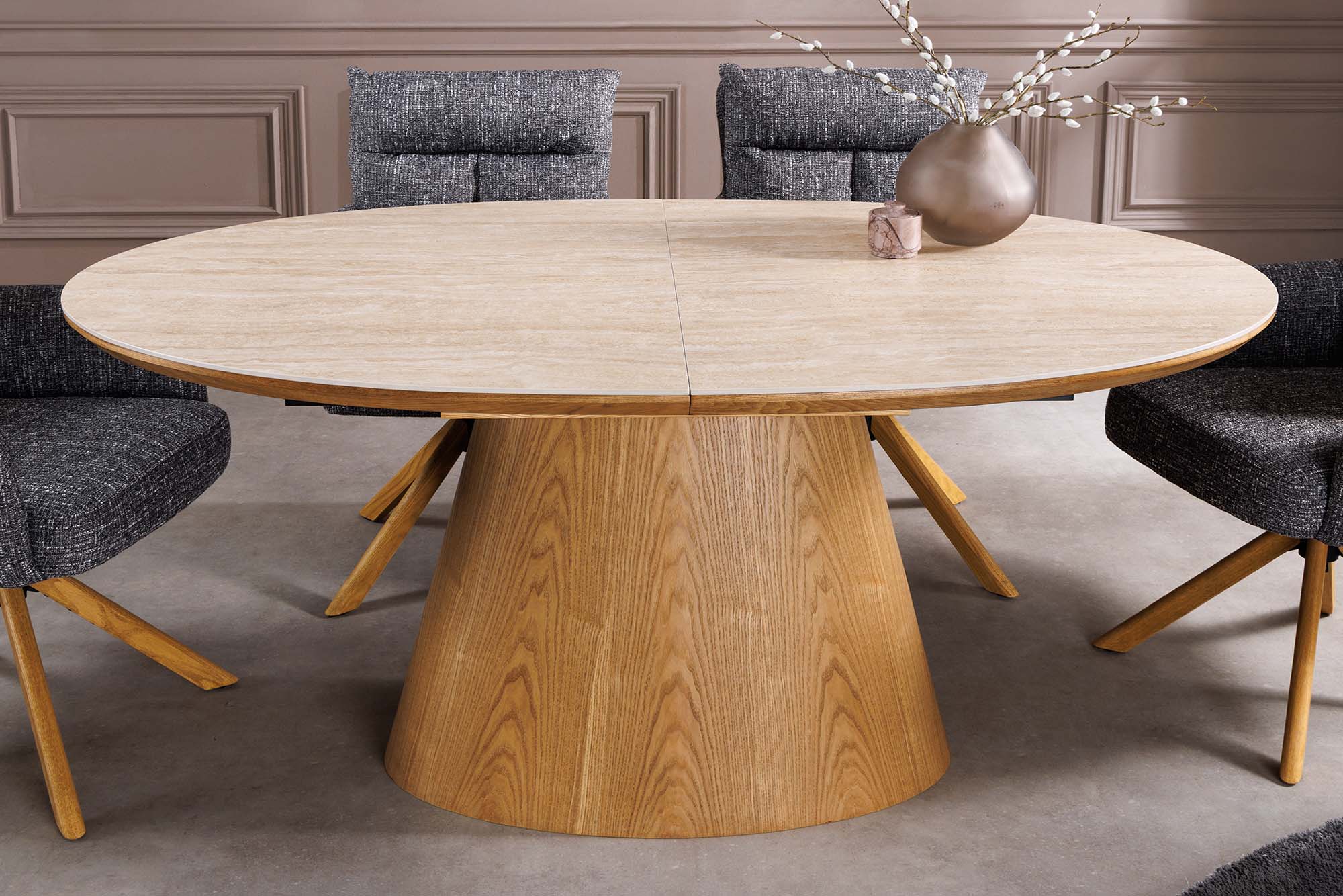 Invicta Masă dining UNIQUE - 200cm | Stejar