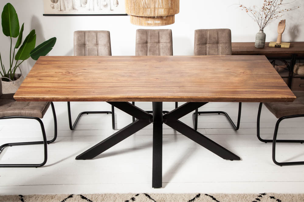 Invicta Masă dining GALAXIE II - 180cm | Sheesham | 180x78x90 cm