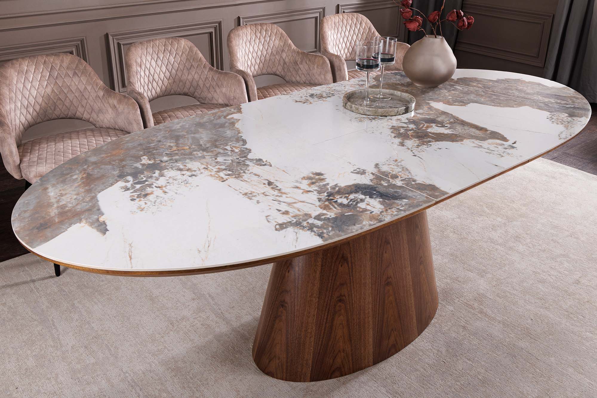 Invicta Masă dining UNIQUE - 200cm | Natural