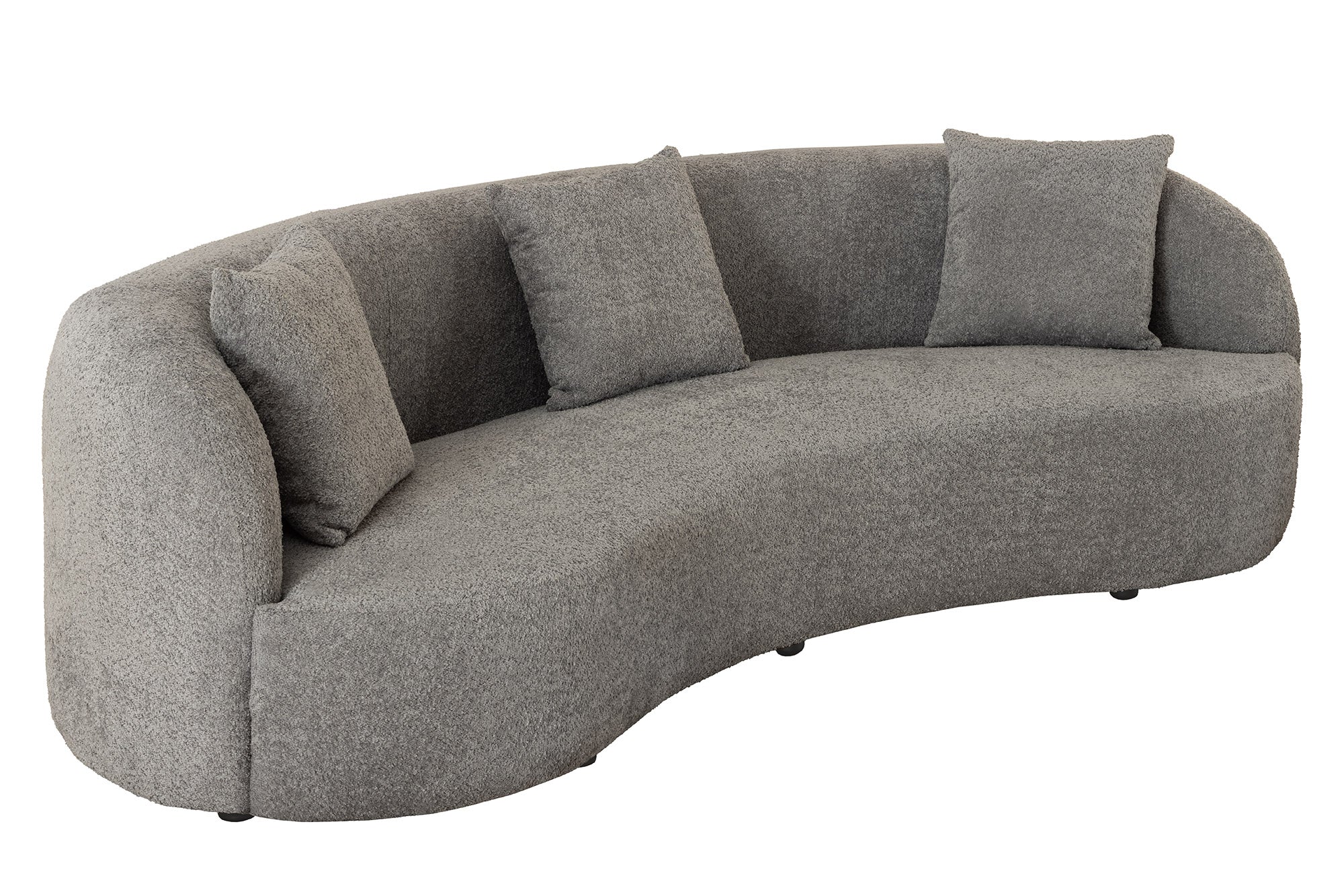Invicta Canapea ATELIER - 230cm, 3 Locuri | Gri | 229x67x107 cm