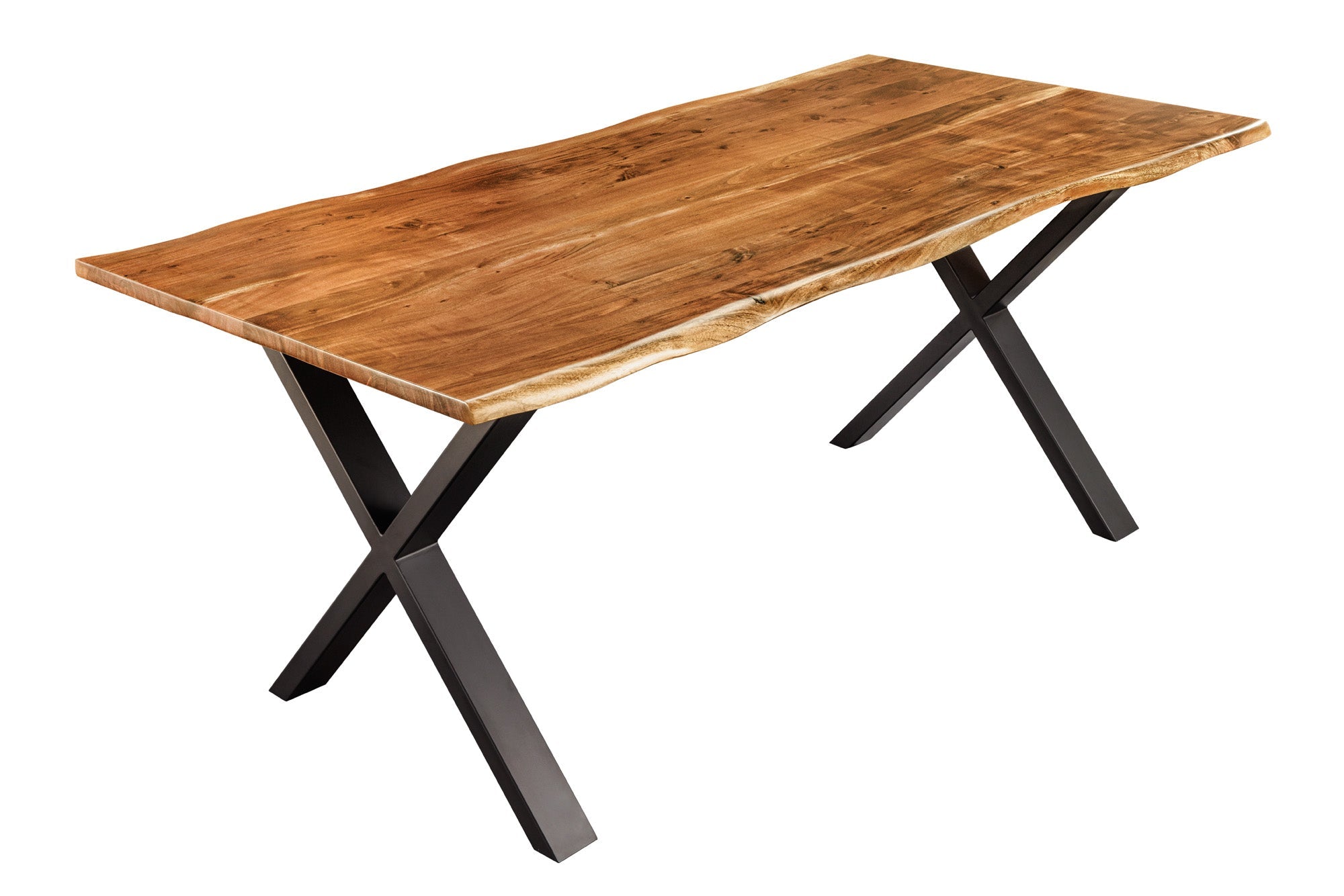 Invicta Masă dining MAMMUT - 180cm | Acacia, Natural | 180x76x90 cm