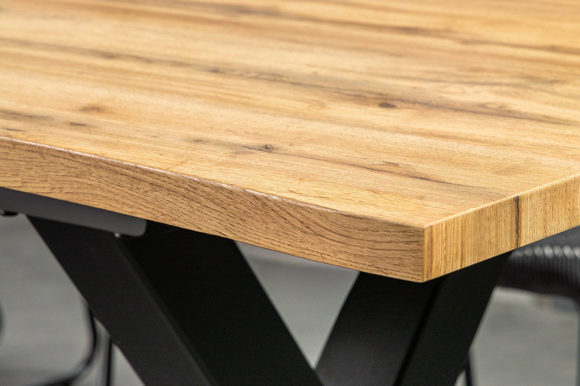 Invicta Masă dining WILD - 200cm | Stejar, Natural