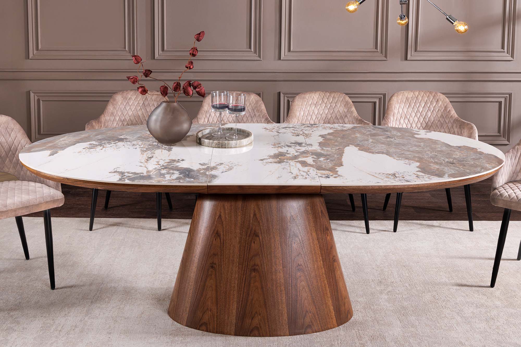Invicta Masă dining UNIQUE - 200cm | Natural