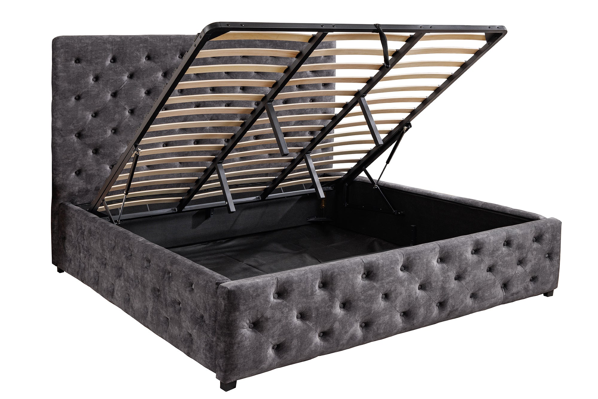 Invicta Pat PARIS - 200cm | Catifea, Gri | 180x145x220 cm