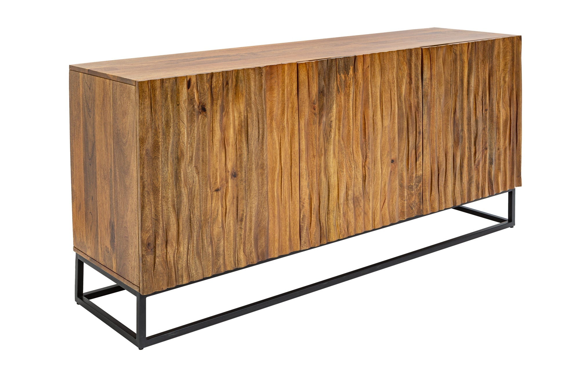 Invicta Comodă AMAZONAS - 160cm | Mango, Natural | 160x77x45 cm