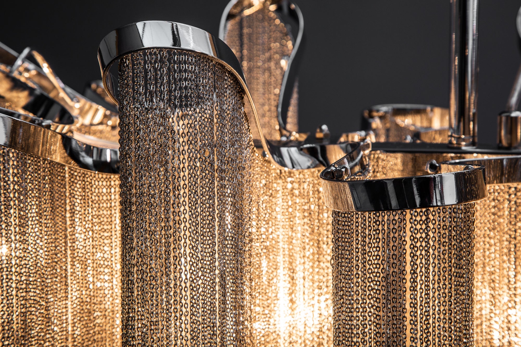Invicta Pendul ELEGANCE - 118cm | Metal, Argintiu | 118x38x34 cm