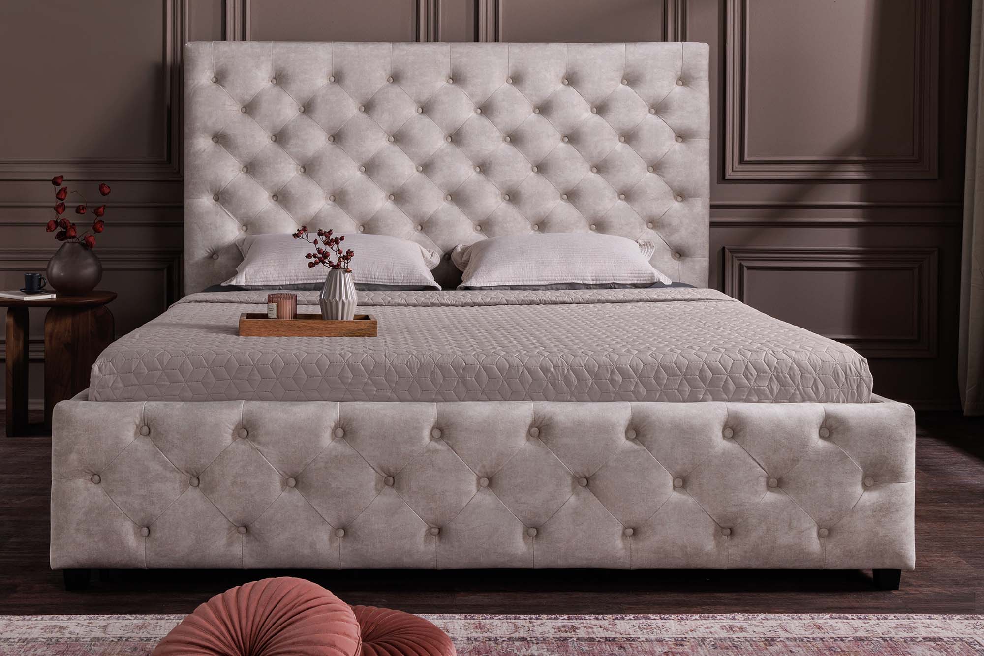 Invicta Pat PARIS - 200cm | Catifea, Bej | 200x145x220 cm