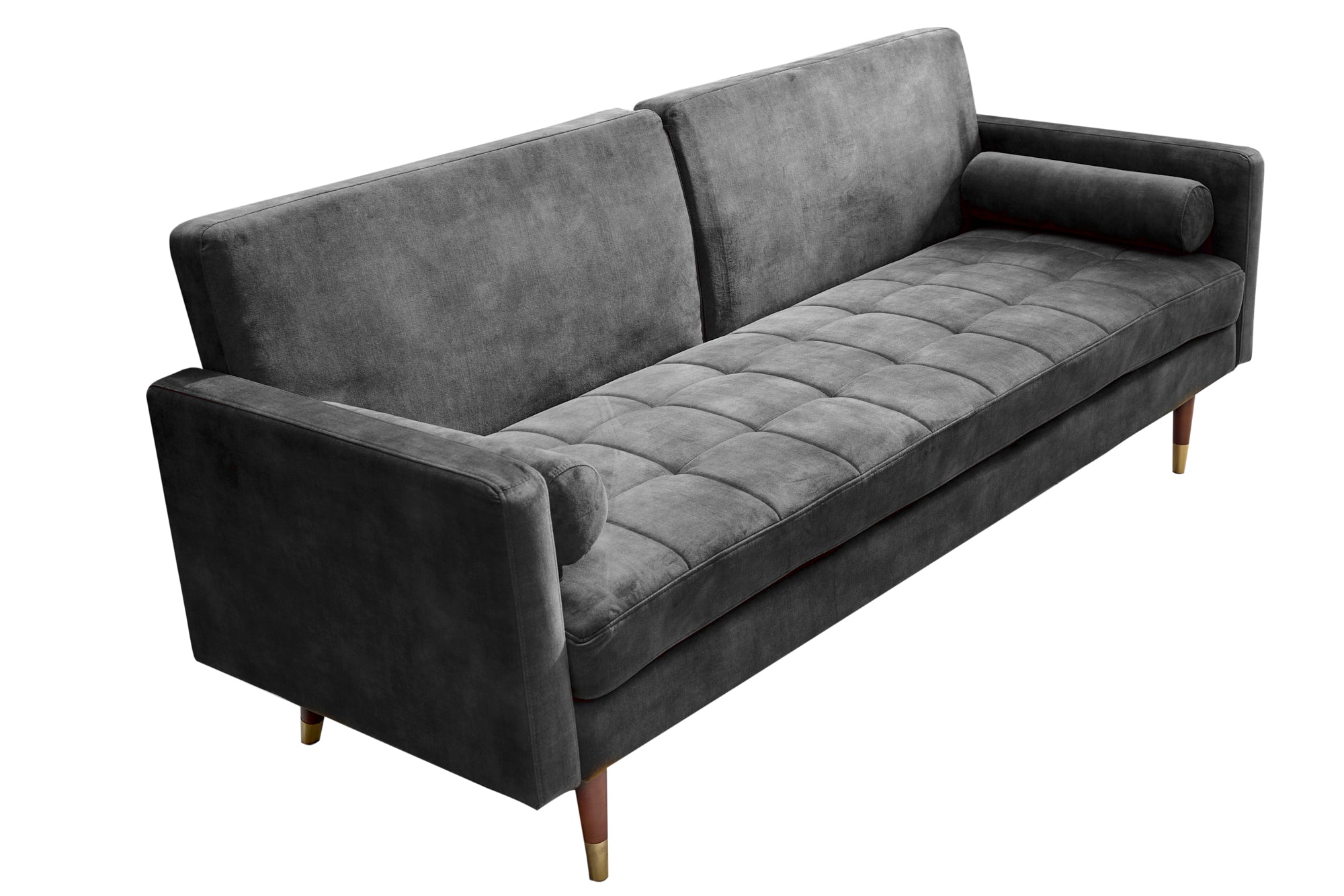 Invicta Canapea extensibilă COUTURE - 200cm | Gri | 196x80x74 cm
