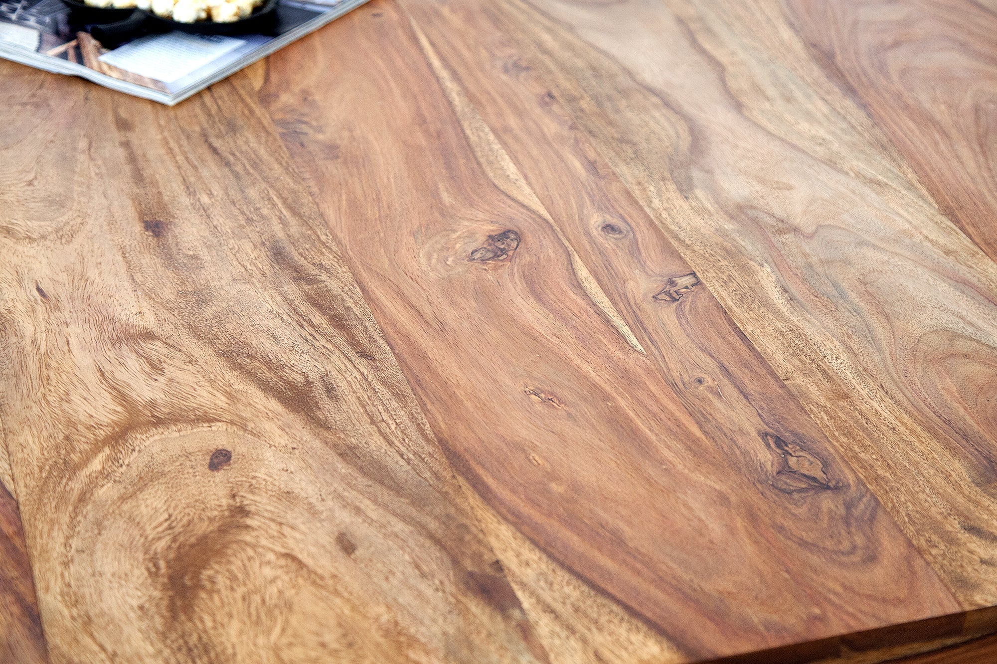 Invicta Masă dining MAKASSAR - 200cm | Sheesham | 200x76x100 cm
