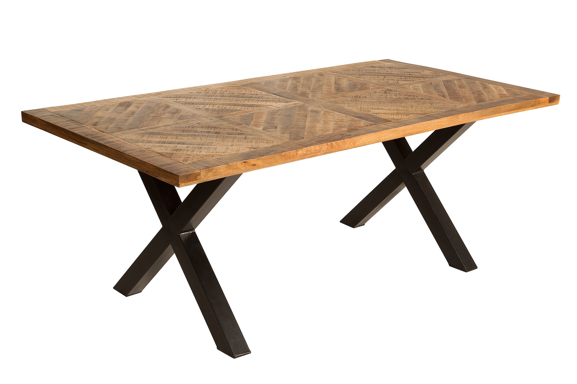 Invicta Masă dining INFINITY HOME - 200cm | Mango, Natural | 200x76x100 cm