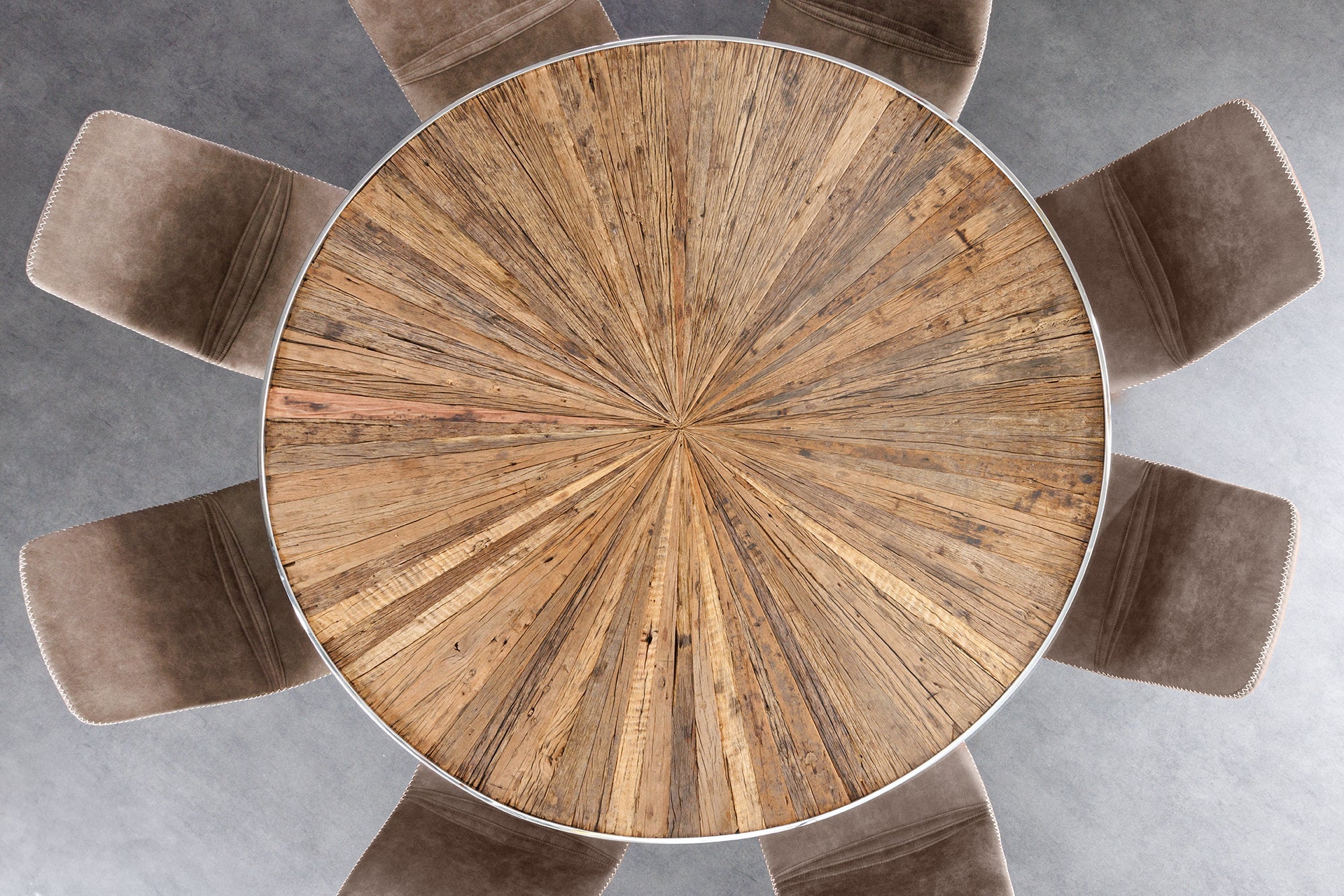 Invicta Masă dining BARRACUDA - 140cm | Sticlă | 140x78x140 cm