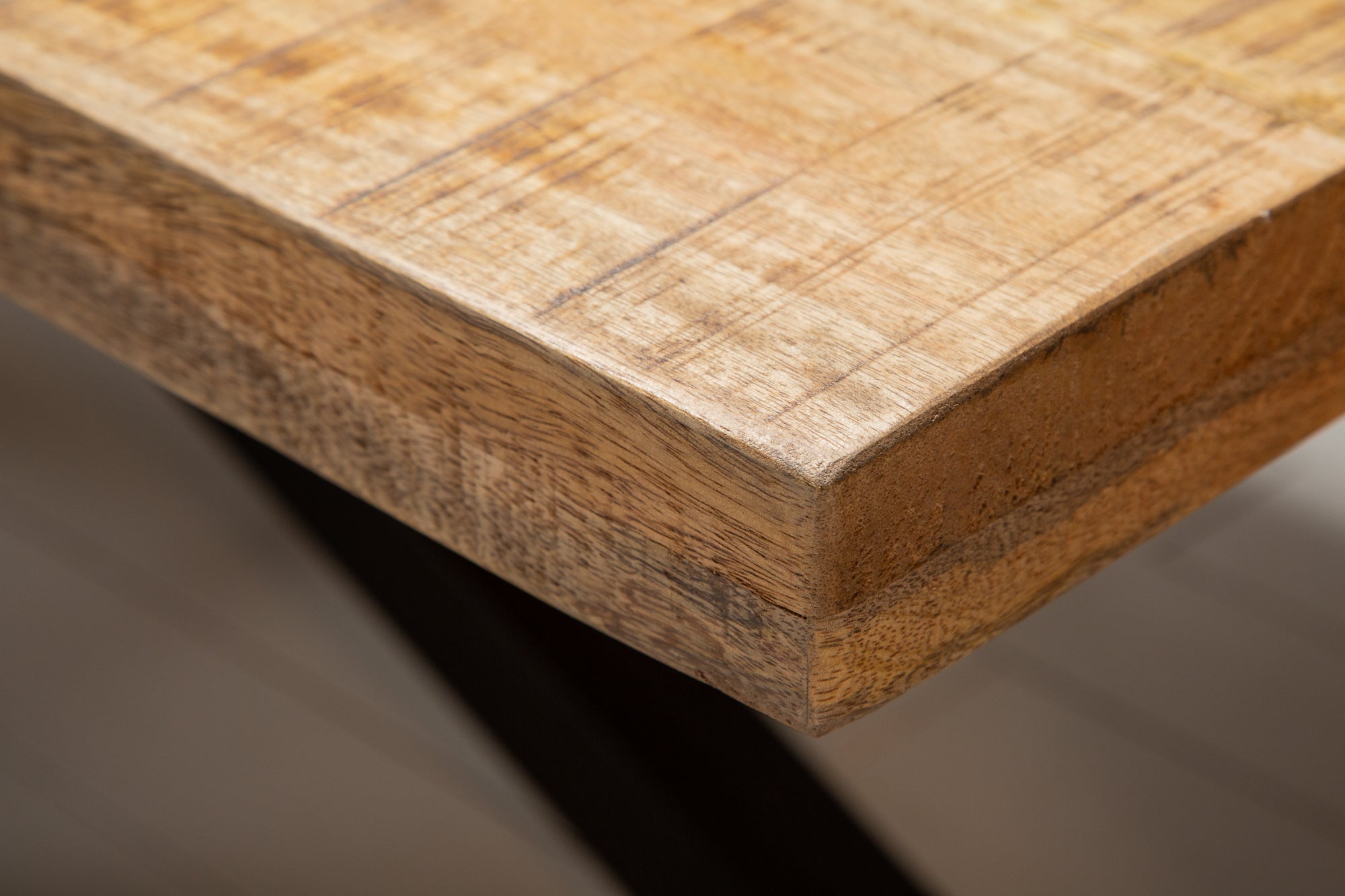 Invicta Masă dining GALAXIE - 200cm | Mango, Natural | 200x78x100 cm