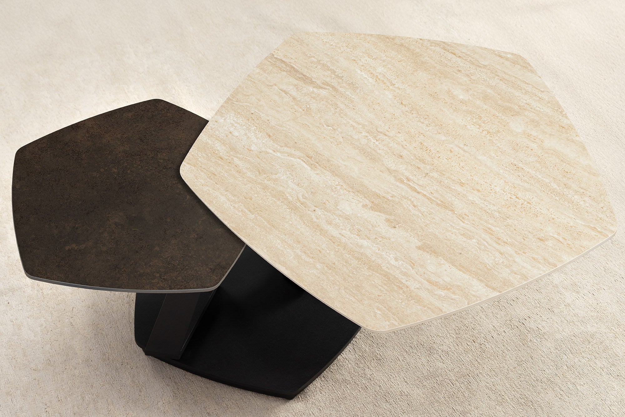 Invicta Masă cafea MOVEMENT - 130cm | Natural | 130x44x95 cm