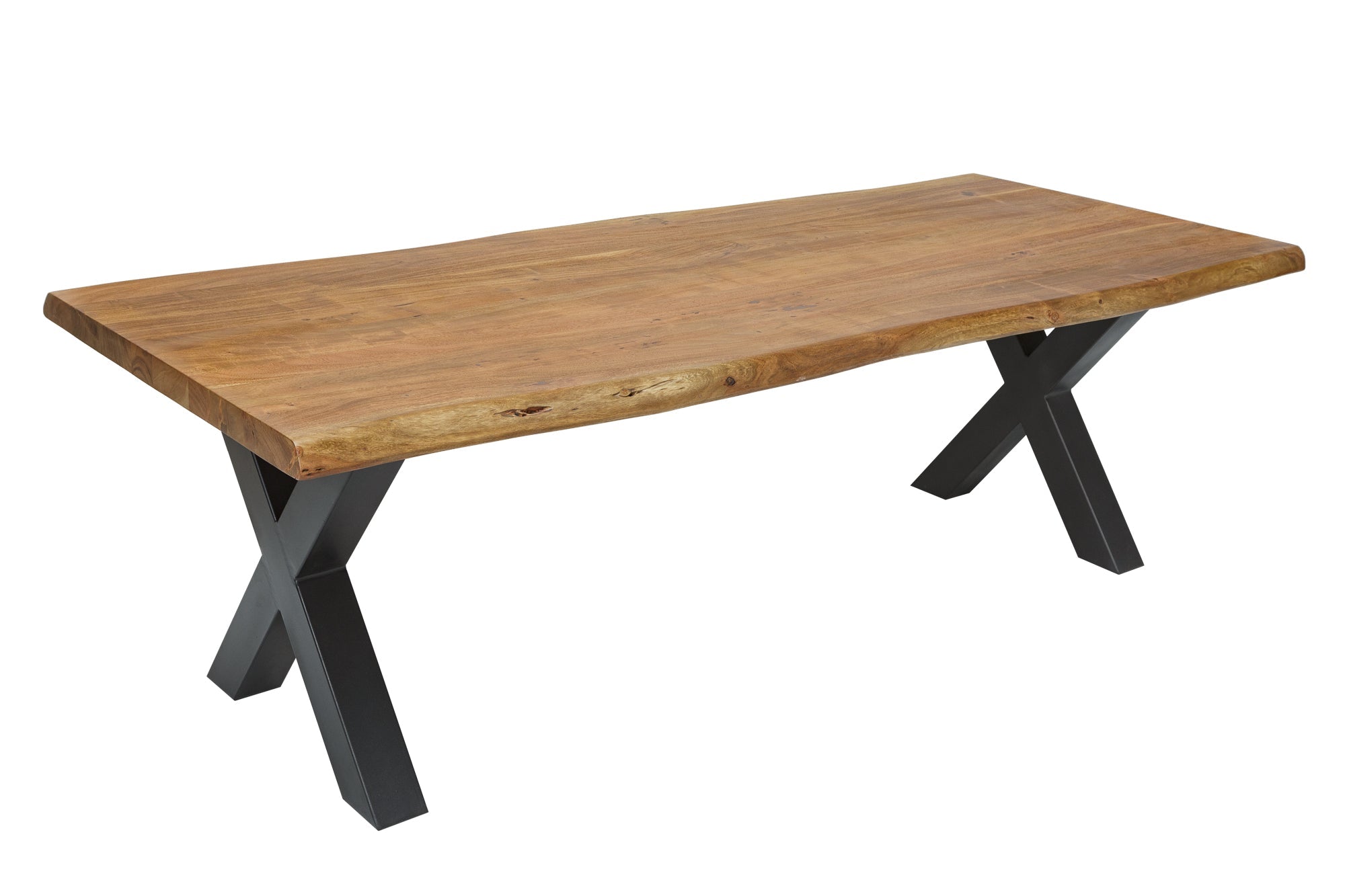 Invicta Masă dining MAMMUT - 200cm | Acacia | 200x77x103 cm