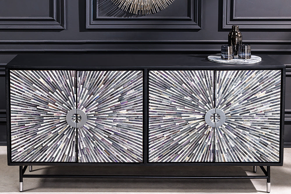 Invicta Comodă HERITAGE - 160cm | Alb | 160x80x40 cm