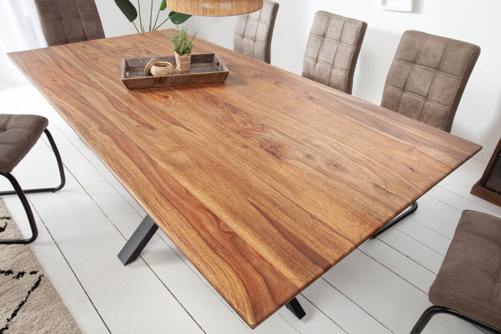 Invicta Masă dining GALAXIE II - 180cm | Sheesham | 180x78x90 cm