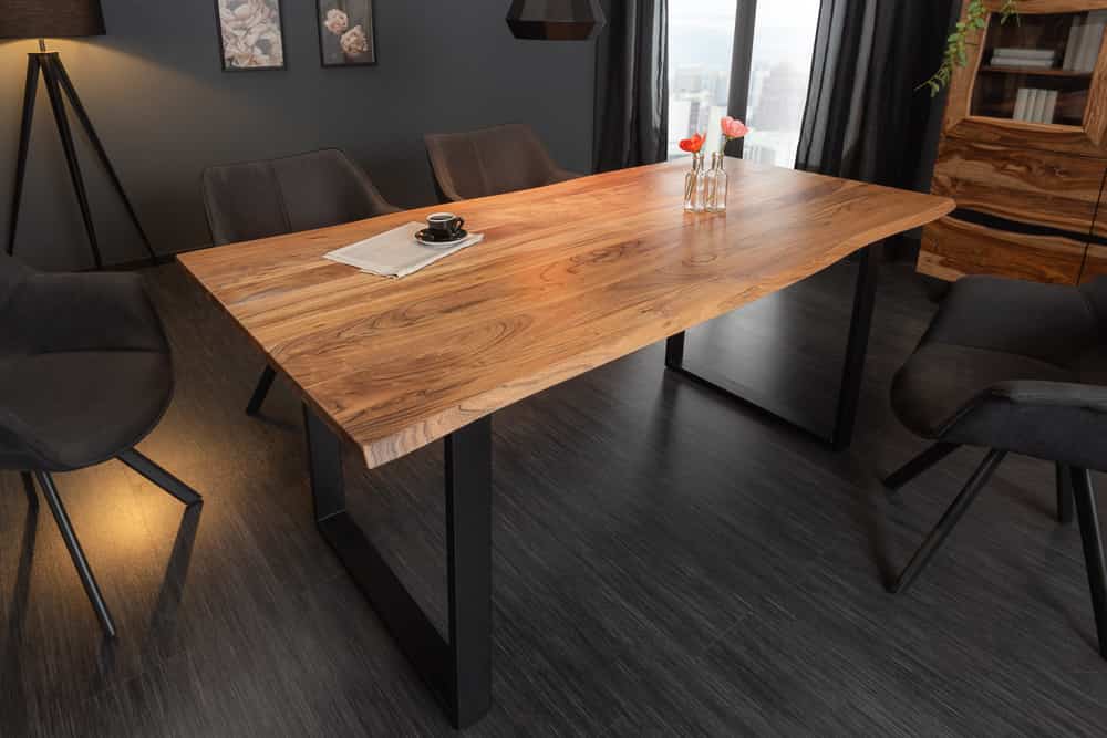 Invicta Masă dining MAMMUT - 180cm | Acacia | 180x77x90 cm