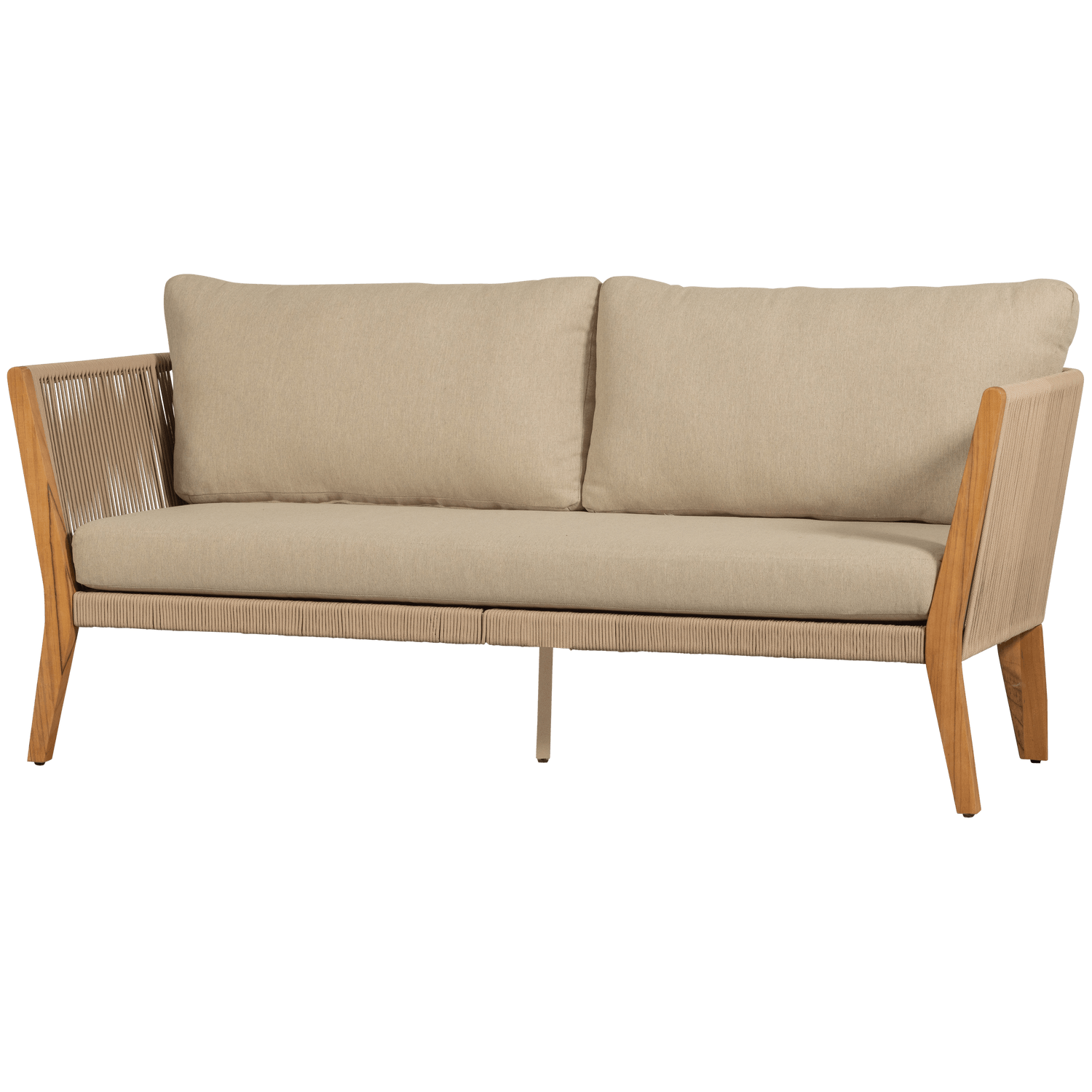 SAN REMO 3-SEATER GARDEN BENCH TEAK SAND