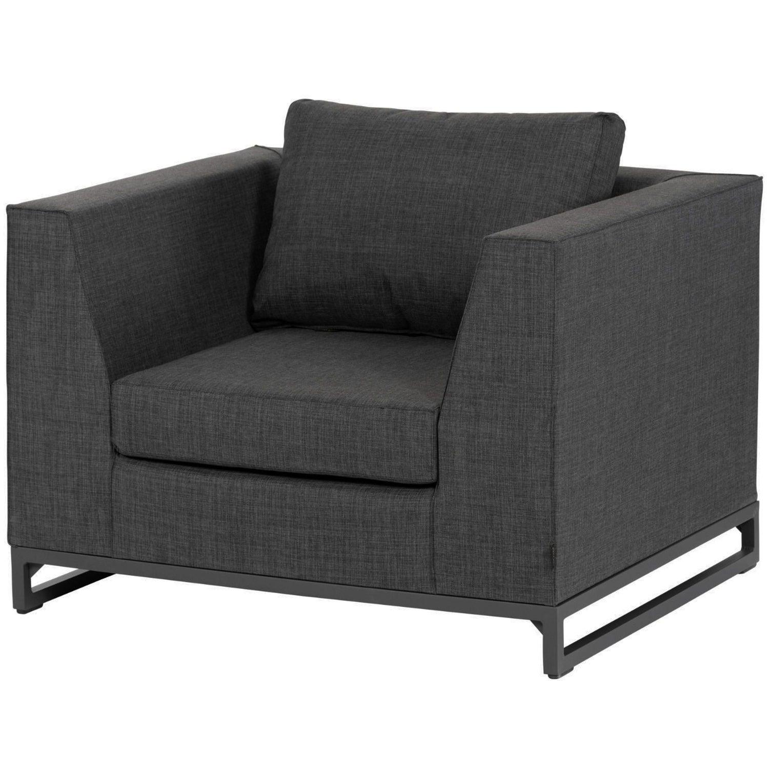 RHODES GARDEN ARMCHAIR BLACK