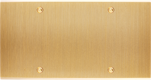 Modelec Confidence Placa dubla orizontala pentru 2 prize 2P+T | Alama Periata