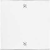 Modelec Confidence Placa simpla pentru 1 priza 2P+T | Alb Mat