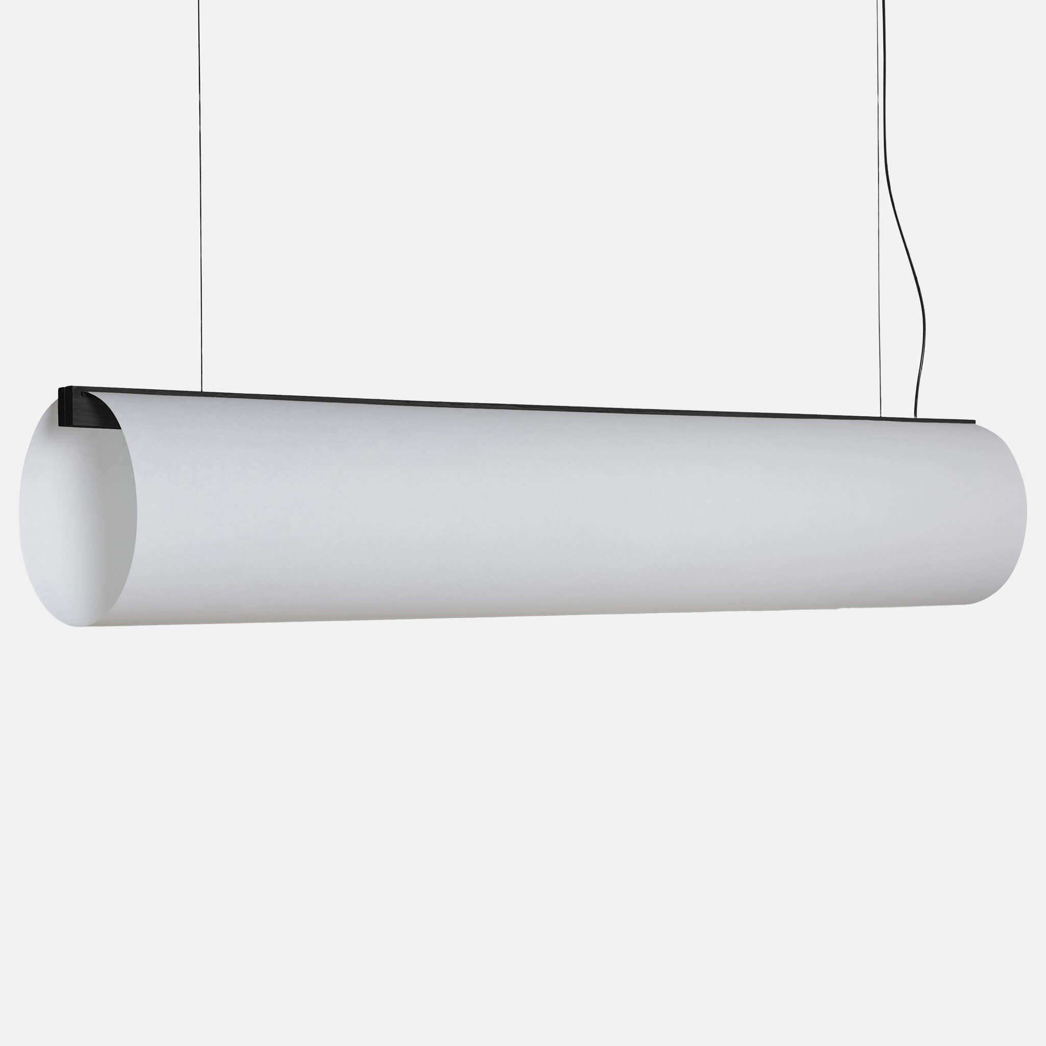 Motarasu lustră ENSO 120 hârtie washi japoneză, sârmă oțel Stejar natural L123, l20, H20, Ø20 cm 1