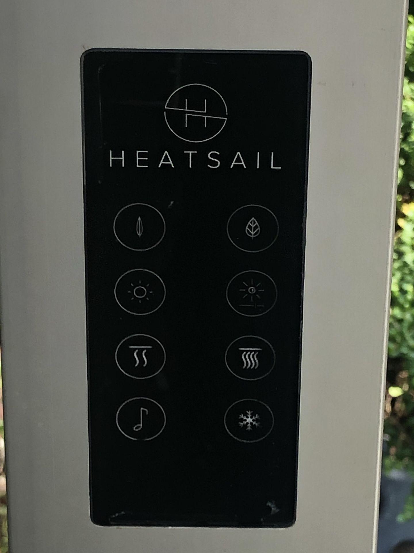 Sistem de umbrire LEAF de la Heatsail, 460 x 360 cm – Soluția unică 4-în-1 pentru terasă