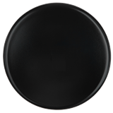 Modelec Iris Placa simpla B2 pentru 2 intrerupatoare basculante | Negru