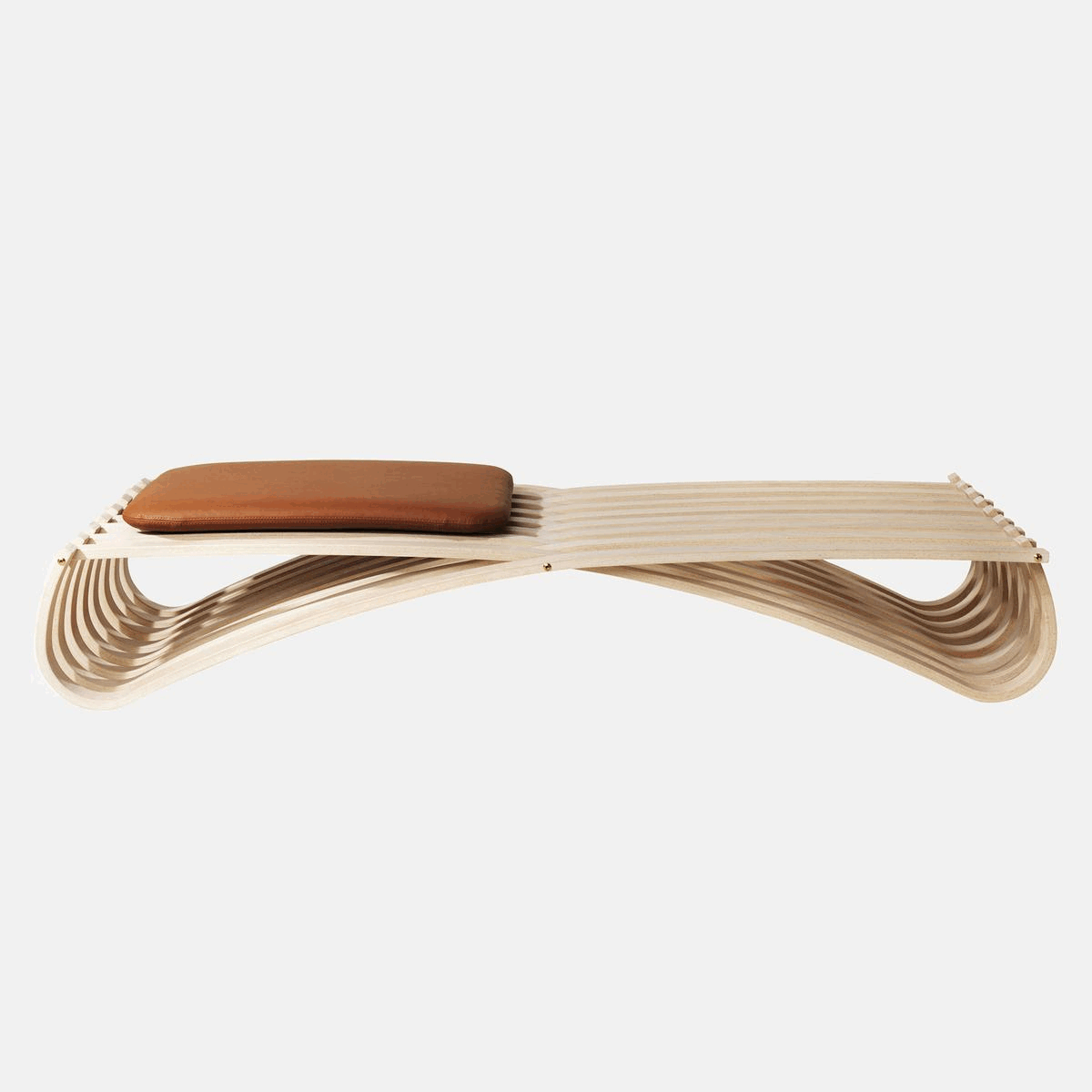 Motarasu banchetă JUNDO fag 1 pernă Kvadrat Sunniva 192 furnir, fag Fag L196, l82, H37 cm 1
