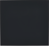 Modelec Desir Placa dubla verticala pentru intrerupatoare | Negru Mat