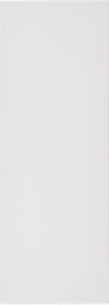 Modelec Desir Placa tripla verticala pentru intrerupatoare | Alb Mat