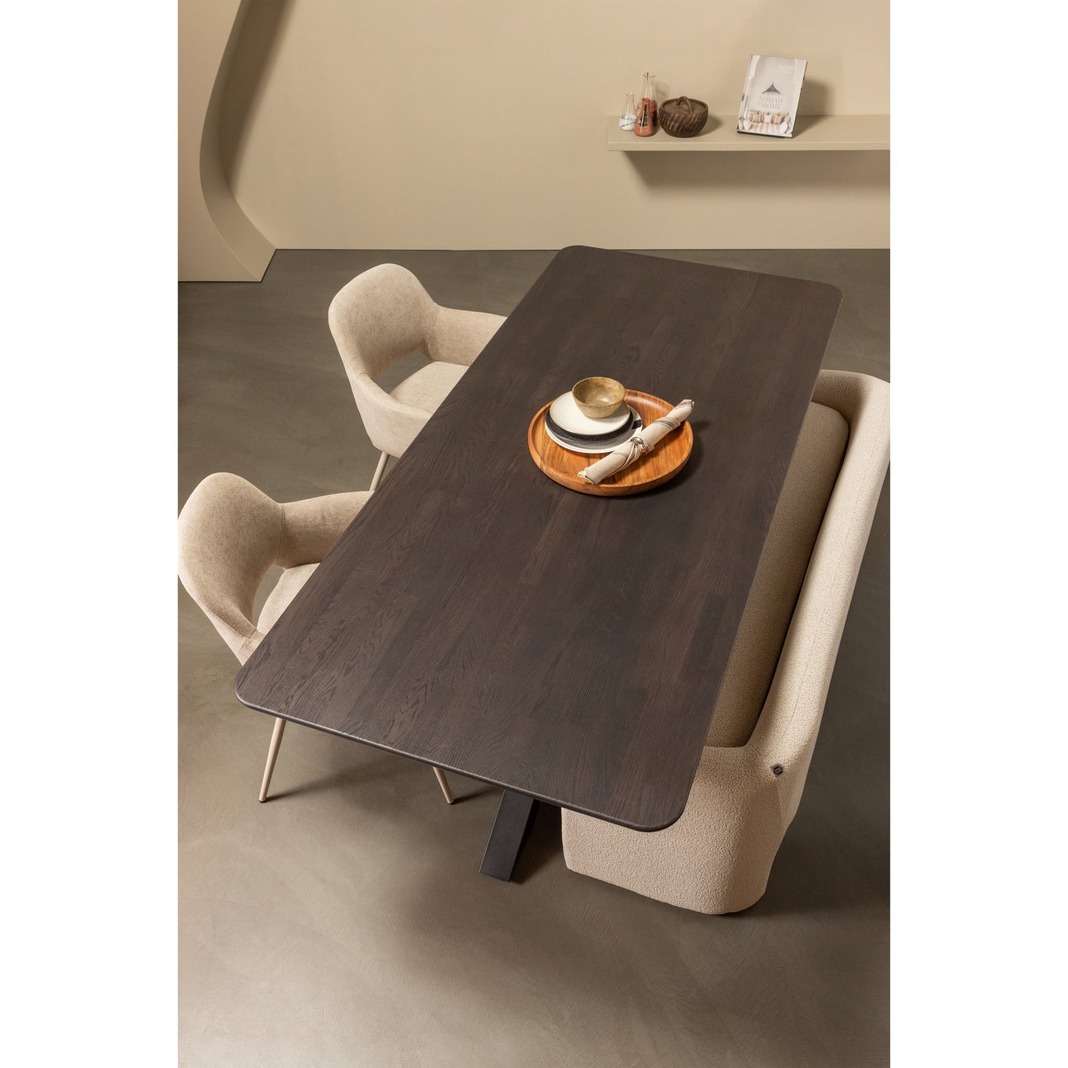 WOOOD banca ZONE | 100% Pes | Bej | 60x160x52 cm