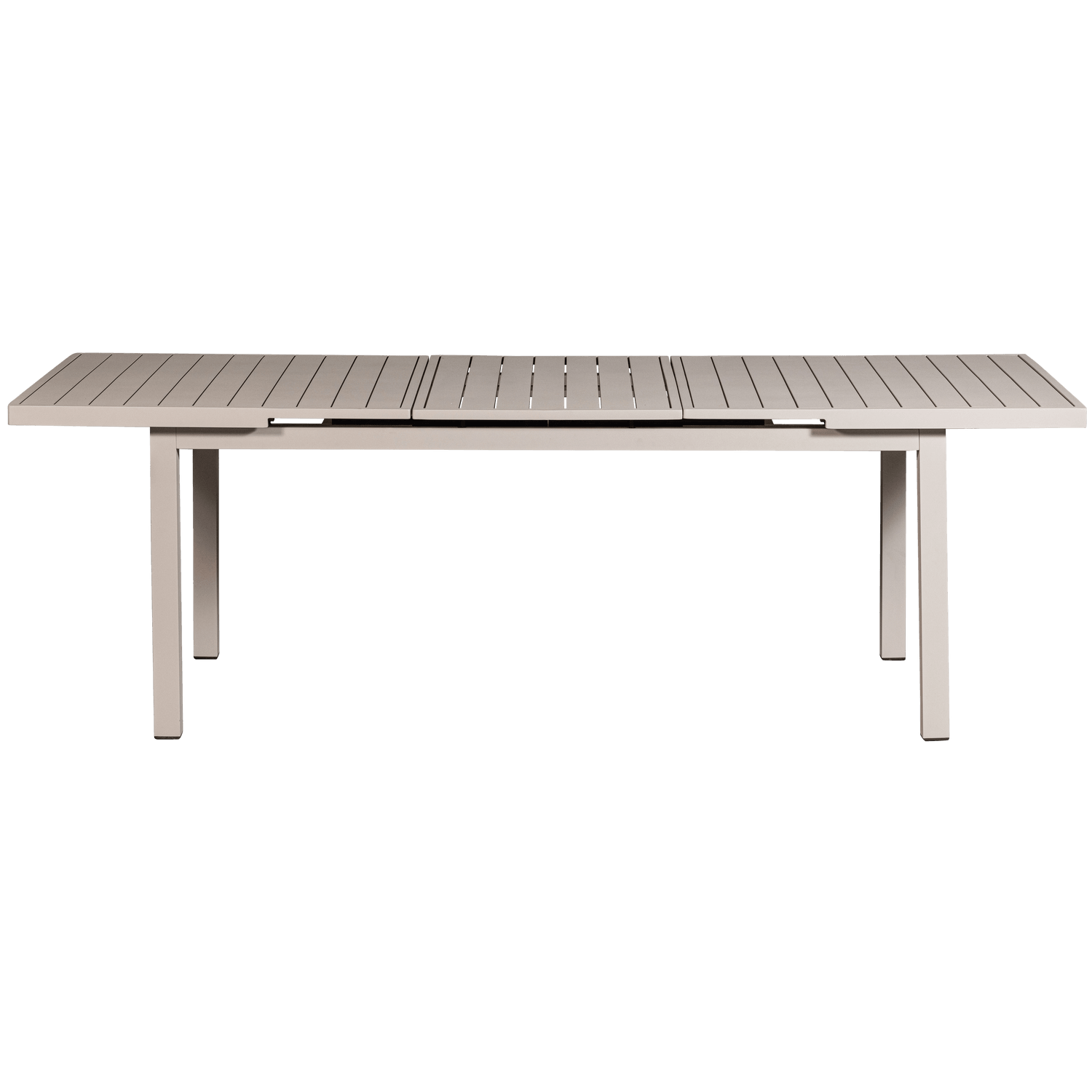 ADJUSTABLE GARDEN TABLE ALUMINIUM SAND 240x100/180x100CM - PARIS14A.RO