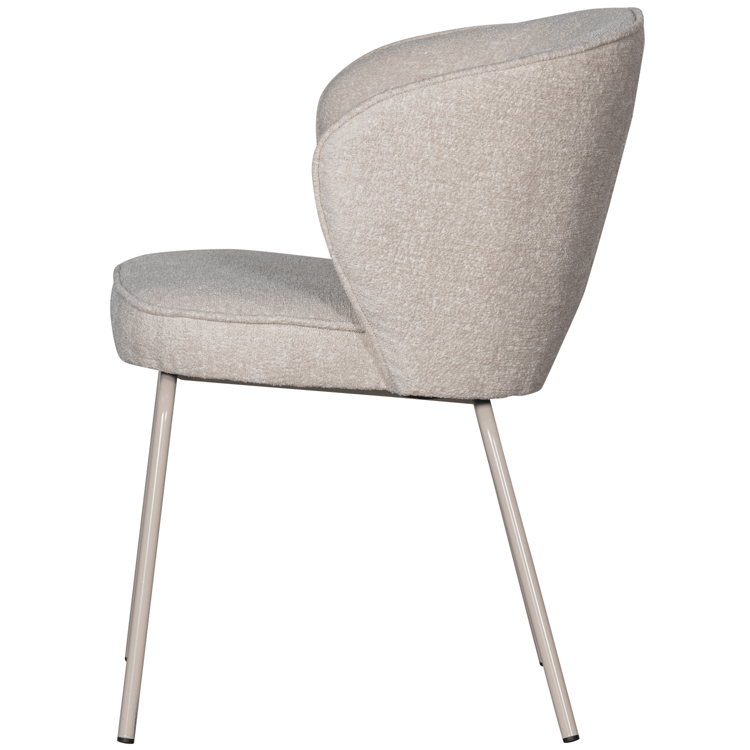 ADMIT DINING CHAIR WOOLLY WOVEN PEBBLE - PARIS14A.RO