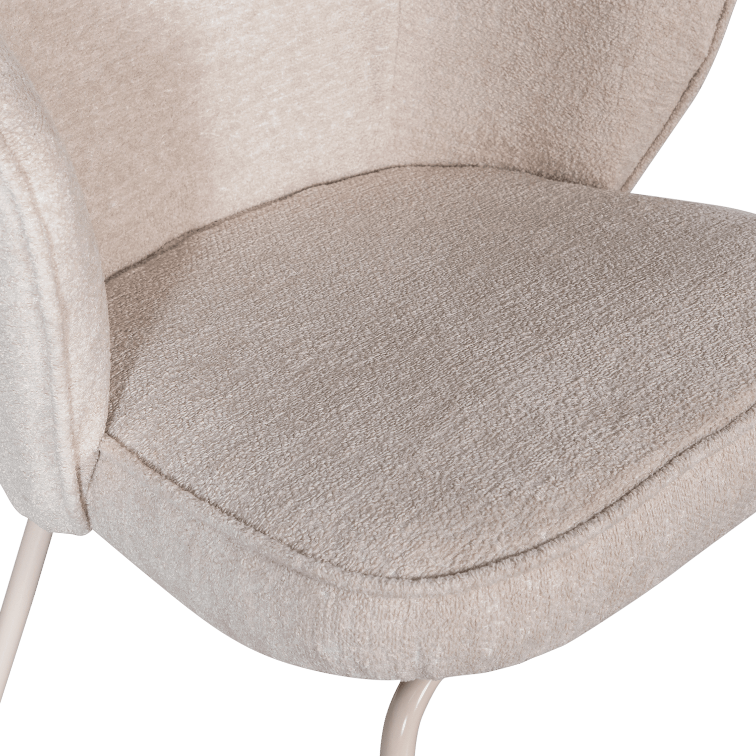 ADMIT DINING CHAIR WOOLLY WOVEN PEBBLE - PARIS14A.RO