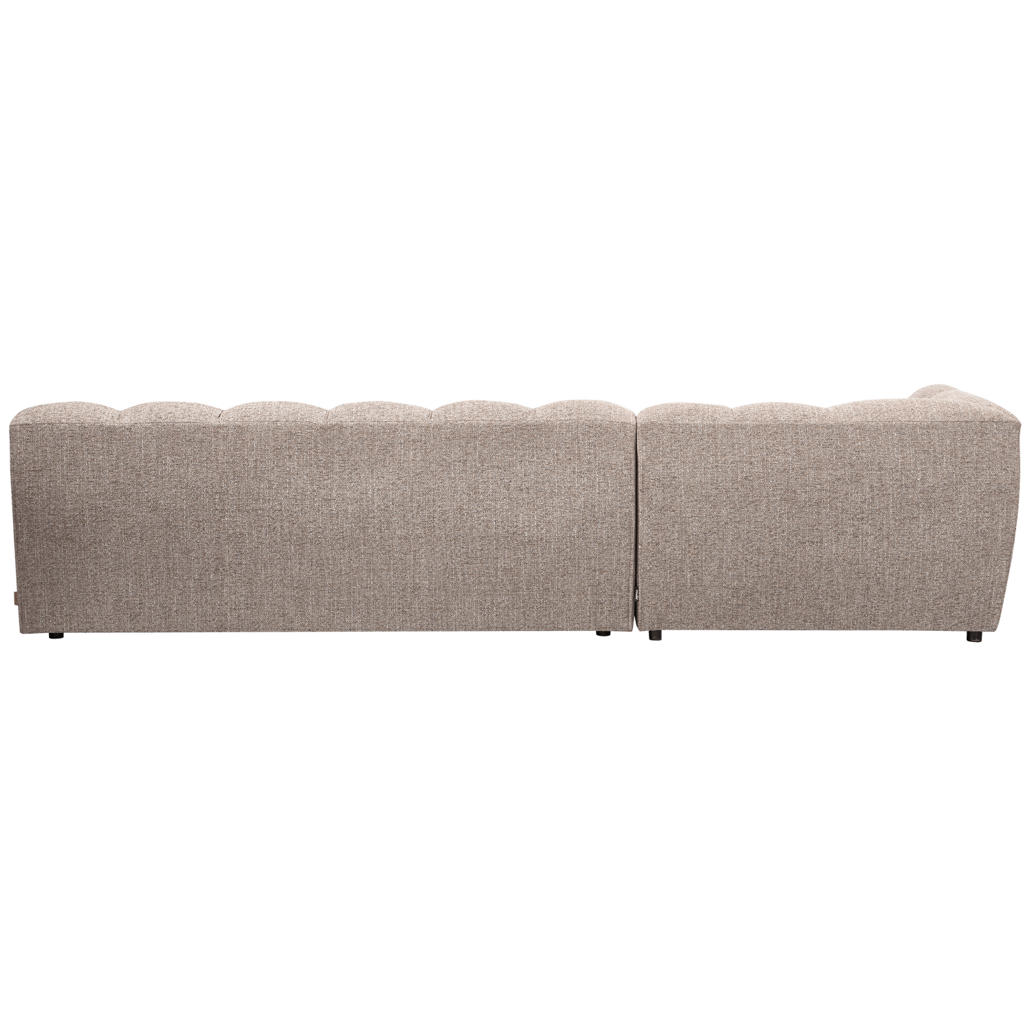 ALLURE CHAISE LONGUE LEFT WOVEN BROWN MELANGE - PARIS14A.RO