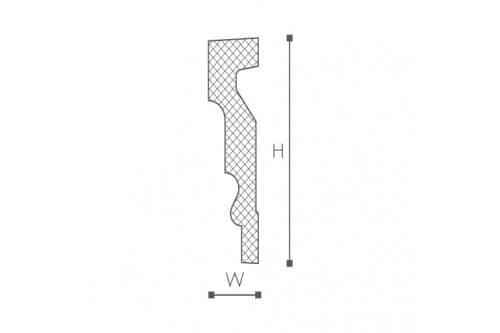 ANCADRAMENT DECORATIV FEREASTRA MA10 180X45X2000 - PARIS14A.RO