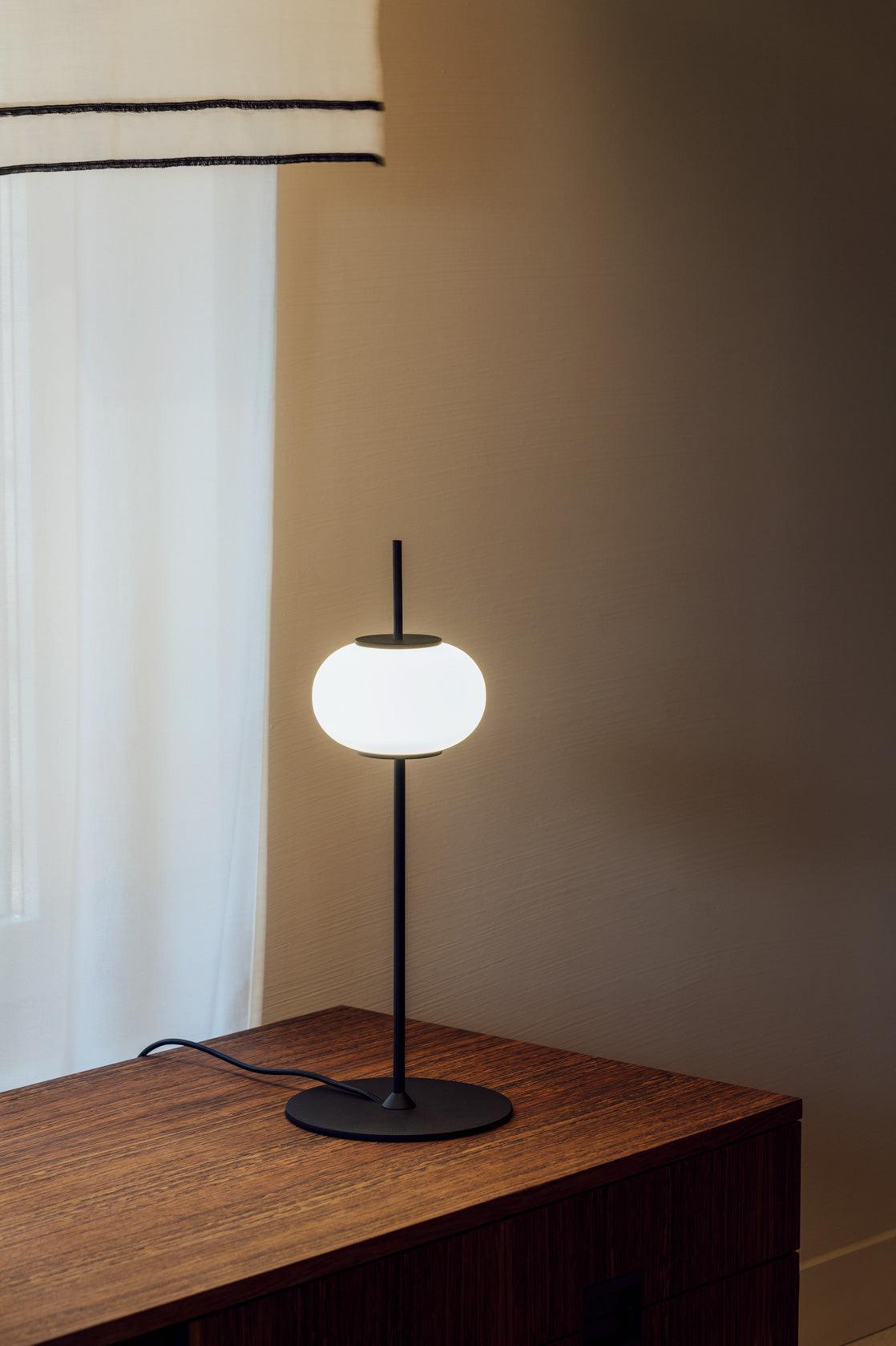 Lampa de masă Astros 2 x G9, negru texturat - PARIS14A.RO