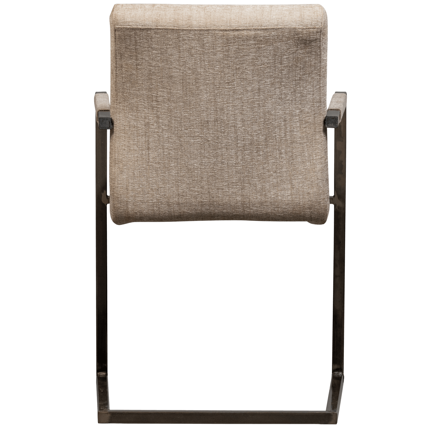 BAS DINING CHAIR WOVEN FABRIC SAND MELANGE - PARIS14A.RO
